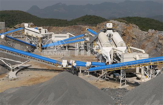 河卵石花岗岩液压对辊制砂机安稳破碎高硬度质料